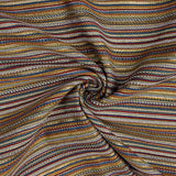 Brokat Lurex à rayures Alpujarreña multicolore - Ribes y Casals
