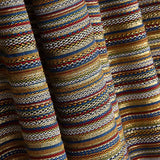 Brokat Lurex à rayures Alpujarreña multicolore - Ribes y Casals