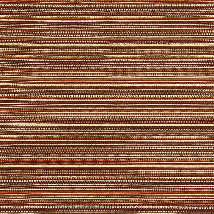 Brokat Lurex à rayures « Alpujarreña » rouge - Ribes y Casals