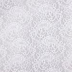 Dentelle brodée Bridal Garden Paisley blanche - Ribes y Casals