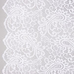 Dentelle brodée Bridal Garden Paisley blanche - Ribes y Casals