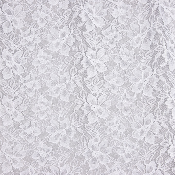 Dentelle brodée Bridal Garden blanche - Ribes y Casals