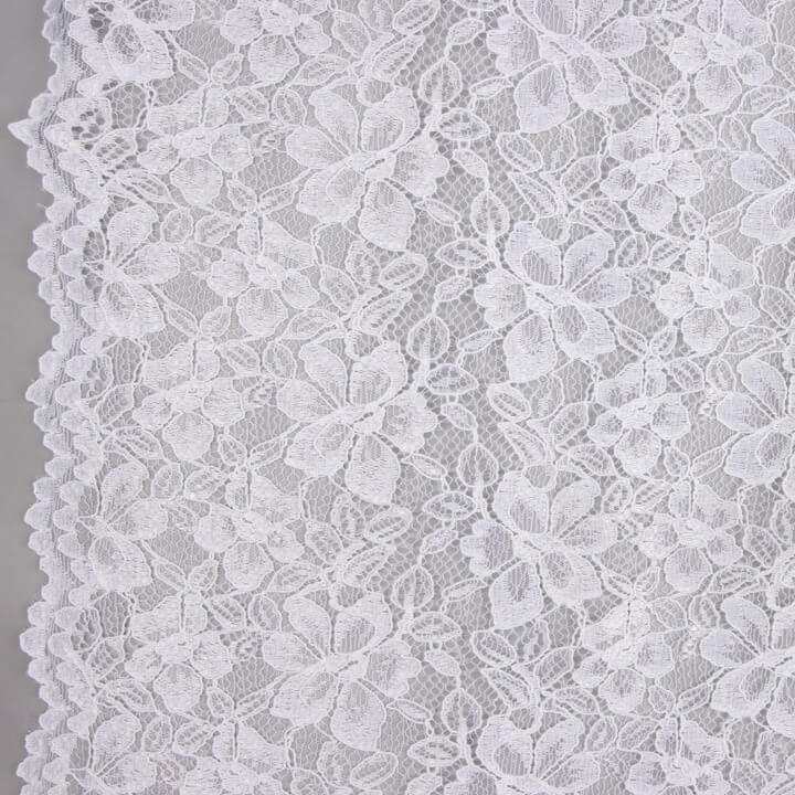 Dentelle brodée Bridal Garden blanche - Ribes y Casals
