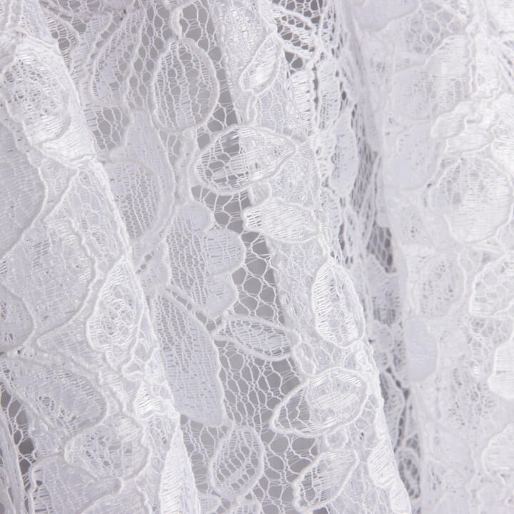 Dentelle brodée Bridal Garden blanche - Ribes y Casals