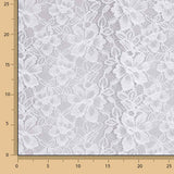 Dentelle brodée Bridal Garden blanche - Ribes y Casals