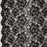 Dentelle brodée Bridal Garden noire - Ribes y Casals