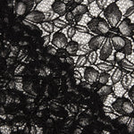 Dentelle brodée Bridal Garden noire - Ribes y Casals