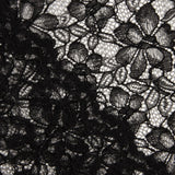 Dentelle brodée Bridal Garden noire - Ribes y Casals