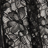 Dentelle brodée Bridal Garden noire - Ribes y Casals