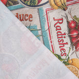 Toile de coton imprimée « Mercado Vintage » - Ribes y Casals