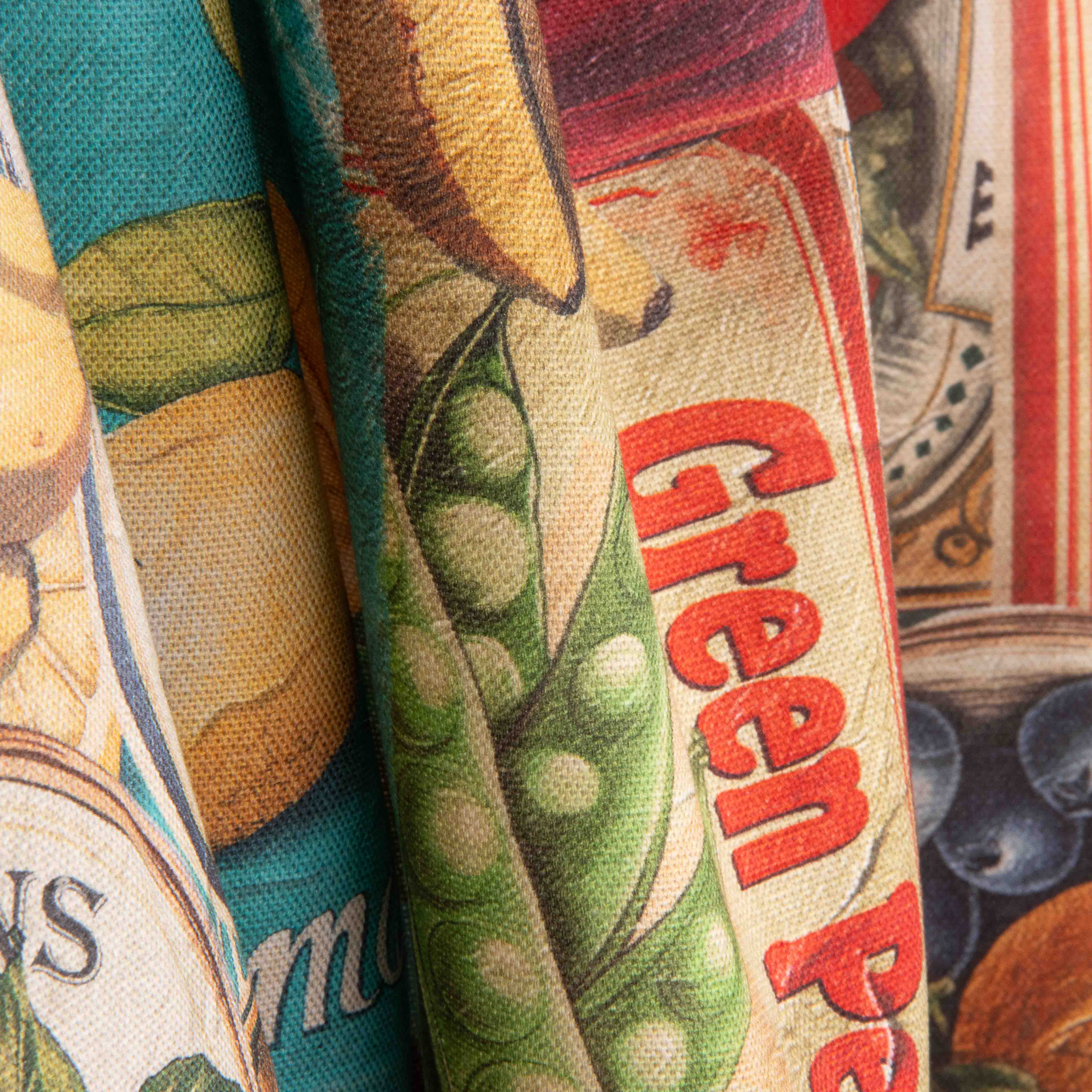 Toile de coton imprimée « Mercado Vintage » - Ribes y Casals