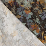 Satin de tissu de viscose imprimé numérique « Autumn » - Ribes y Casals