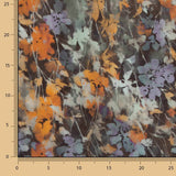 Satin de tissu de viscose imprimé numérique « Autumn » - Ribes y Casals