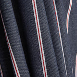 Denim avec rayures Heritage marin, rouge et blanc - Ribes y Casals