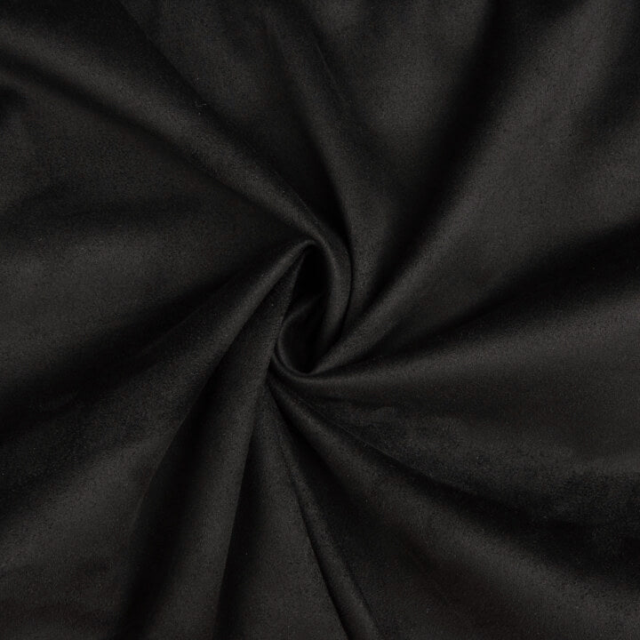 Jersey Scuba velours noir - Ribes y Casals