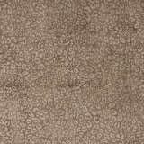 Velours côtelé imprimé léopard marron cacao - Ribes y Casals