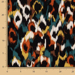Tissu de viscose satiné imprimé animal print tuile - Ribes y Casals