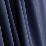 Jersey lisse en viscose bleu denim délavé à la pierre - Ribes y Casals