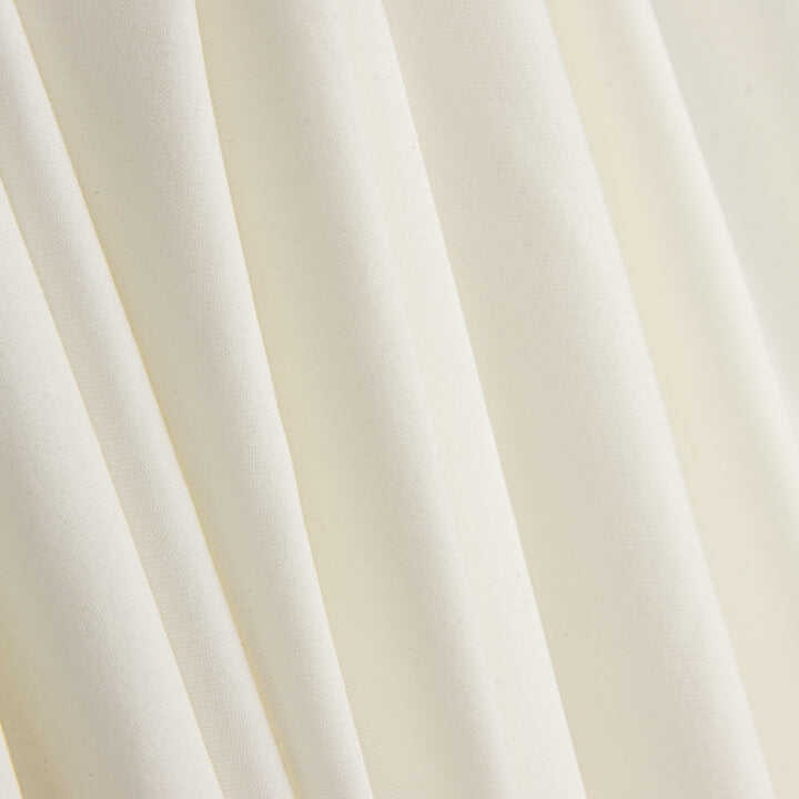 Tissu lisse en viscose blanc naturel, délavé à la pierre - Ribes y Casals
