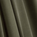 Tissu uni en viscose vert kaki délavé à la pierre - Ribes y Casals
