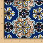 Cire Lúrex Dakar Bleu foncé - Bleu ciel - Ribes y Casals