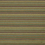 Brocart Lurex à rayures « Alpujarreña » turquoise et ocre - Ribes y Casals