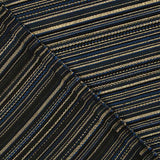Brocart Lurex à rayures Alpujarreña bleu marin - Ribes y Casals