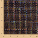 Tweed de laine Siena bleu marine - Ribes y Casals
