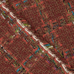 Tweed de laine Sienne Terracotta - Ribes y Casals