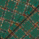 Tweed de laine vert Sienne - Ribes y Casals