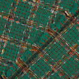 Tweed de laine vert Sienne - Ribes y Casals