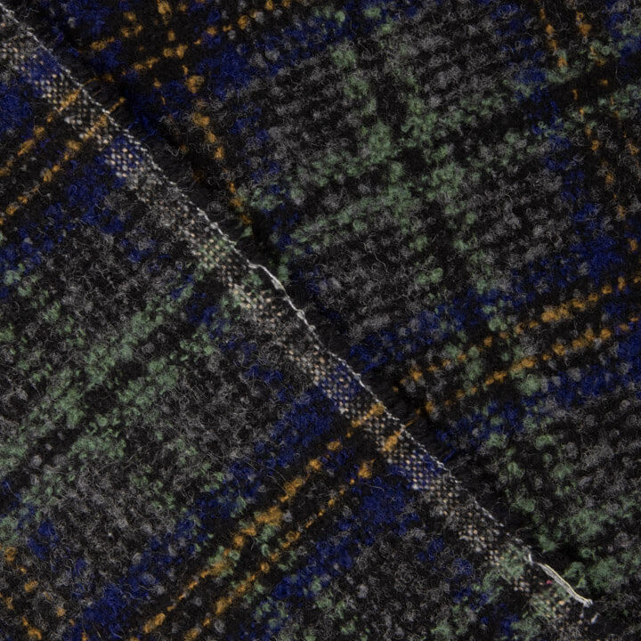 Tweed de laine Highland à carreaux - Ribes y Casals