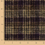 Tweed de laine Inverness double face à carreaux - Ribes y Casals