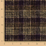 Tweed de laine Inverness double face à carreaux - Ribes y Casals