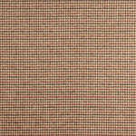 Loden en laine à motif pied-de-poule beige et grenat - Ribes y Casals