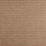 Loden en laine à motif pied-de-poule beige et grenat - Ribes y Casals