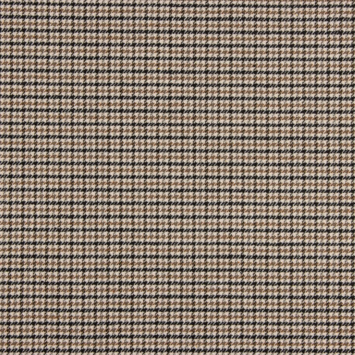 Loden en laine à motif pied-de-poule beige et noir - Ribes y Casals