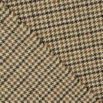Loden en laine à motif pied-de-poule beige et marron - Ribes y Casals