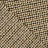 Loden en laine à motif pied-de-poule beige et marron - Ribes y Casals