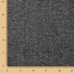 Loden en laine à motifs de chevrons gris et noir - Ribes y Casals