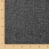 Loden en laine à motifs de chevrons gris et noir - Ribes y Casals
