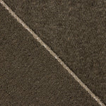 Loden en laine à motifs de chevron marron - Ribes y Casals