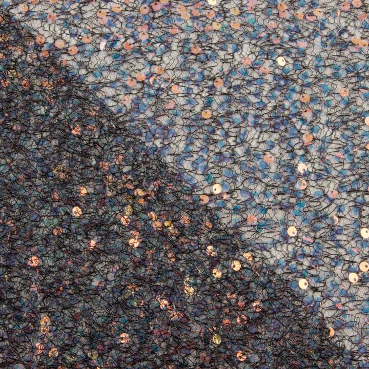 Tulle araignée à sequins noirs - Ribes y Casals