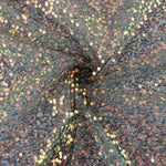 Tulle araignée à sequins noirs - Ribes y Casals