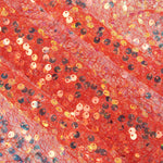 Tulle araignée à sequins rouges - Ribes y Casals