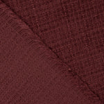 Tweed de laine grenat - Ribes y Casals