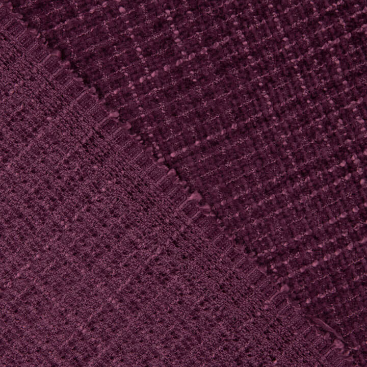 Tweed de laine violet - Ribes y Casals