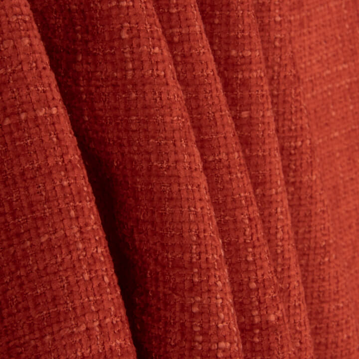 Tweed de laine rouge corail - Ribes y Casals