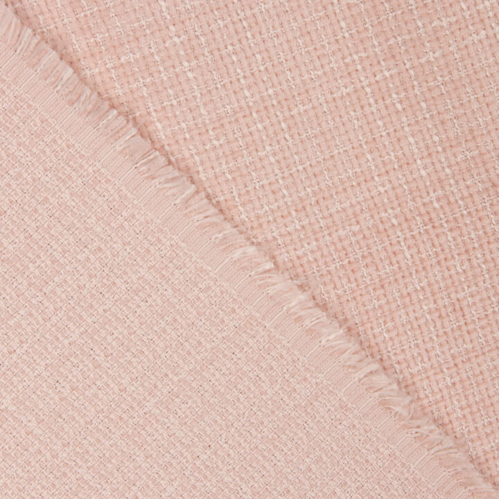 Tweed de laine rose doux - Ribes y Casals