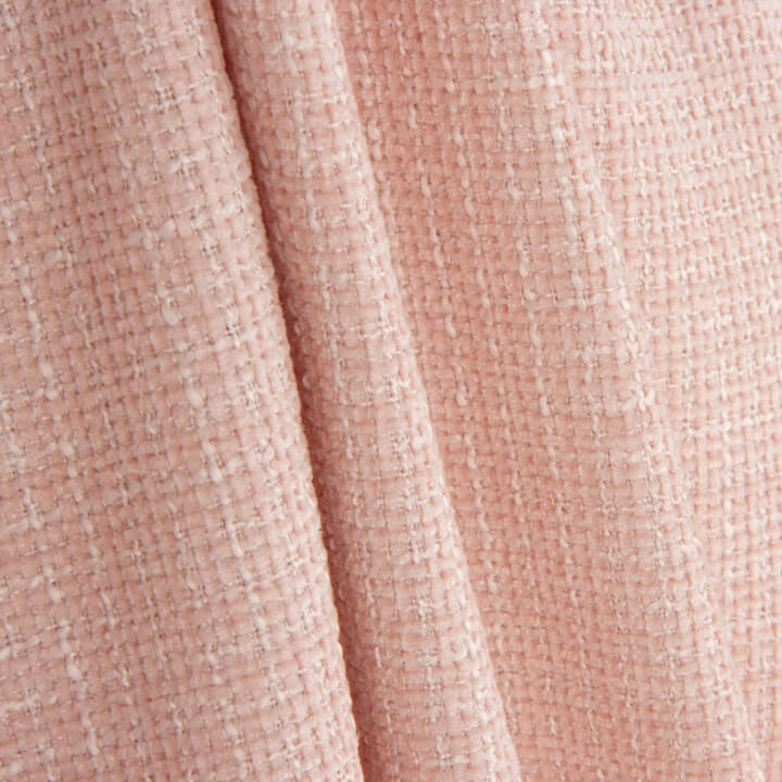 Tweed de laine rose doux - Ribes y Casals